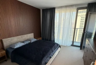Moderne zariadený 2 izbový byt s balkónom v rezidenčnej novostavbe EUROVEA TOWER, v mestskej časti Bratislava Staré Mesto na prenájom!