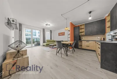 Moderný 2 izbový byt s predzáhradkou v mestskej časti Bratislava Nové mesto na Tupého ulici na predaj!